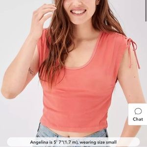 AE Cinch Shoulder Tee